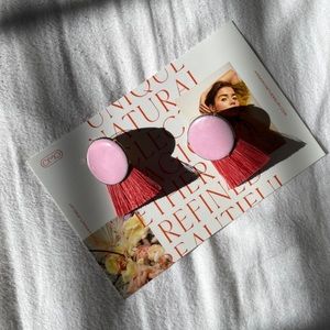 Anna Monet Iris Enamel Earrings